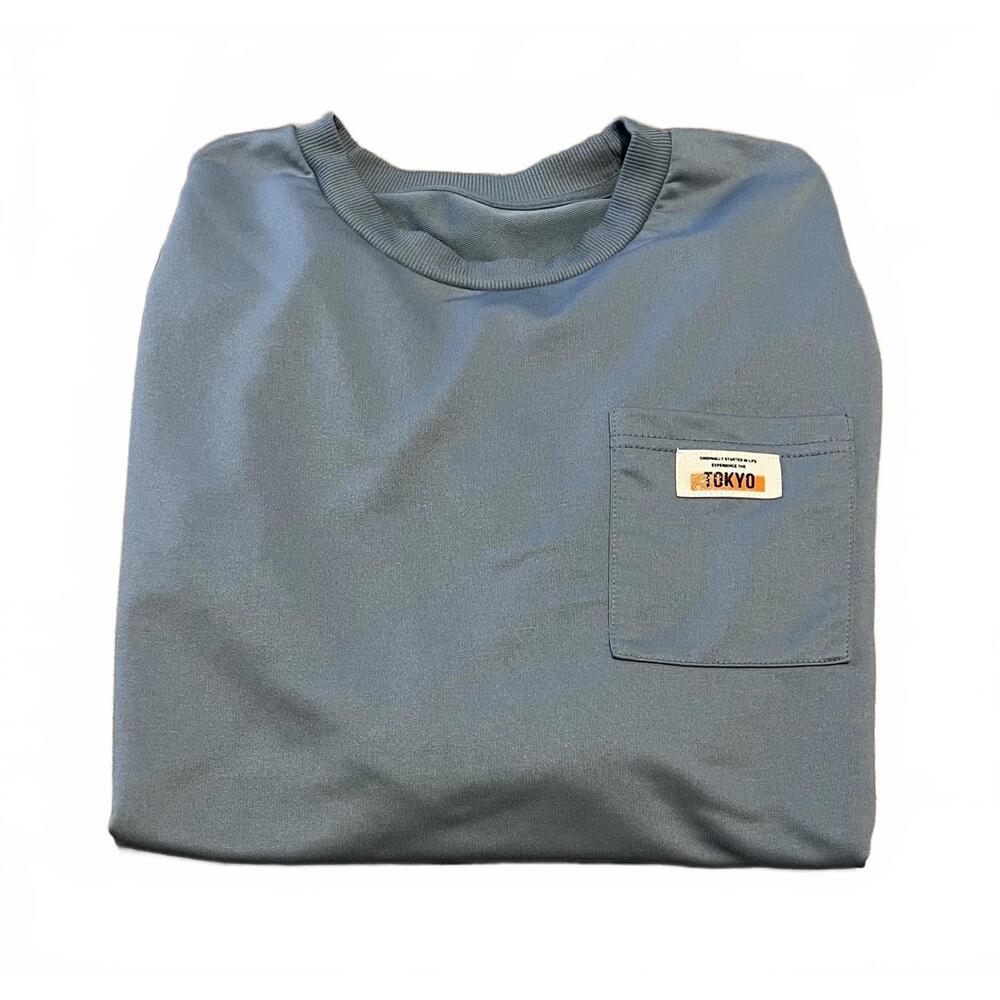 Men's Baggy Street, Toyoko, Long Sleeve Shirt. Size Large - Picture 3 of 6